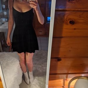 Black Velvet mini dress